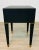 Bungalow 5 Modern Black Leather Hunter Side Table For Sale In Atlanta - Image 6 of 8