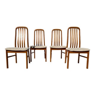 Vintage New Teak Dining Chairs For Sale Chairish