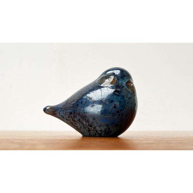 Vintage Art Glass Owl from Arctic Finland, 1970s For Sale - Image 14 of 15