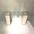 Exceptional and unique Mid-Century Modern console table featuring a deeply engraved art glass top signed by the artist, G....