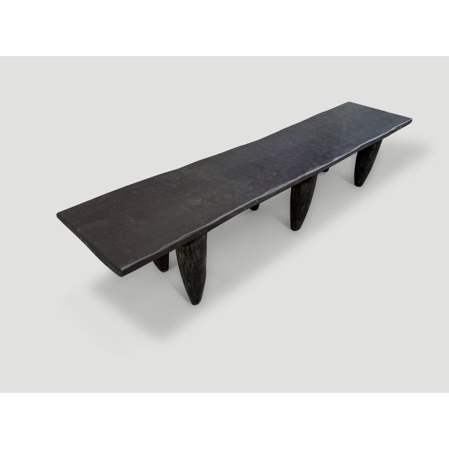 Early 20th Century Rare Antique African Senufo Coffee Table or Bench For Sale - Image 5 of 5