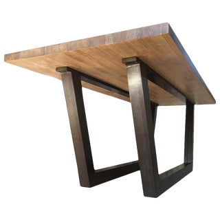 21st Century Wrought Iron Patio or Kitchen Dining Table, Indoor and Outdoor For Sale