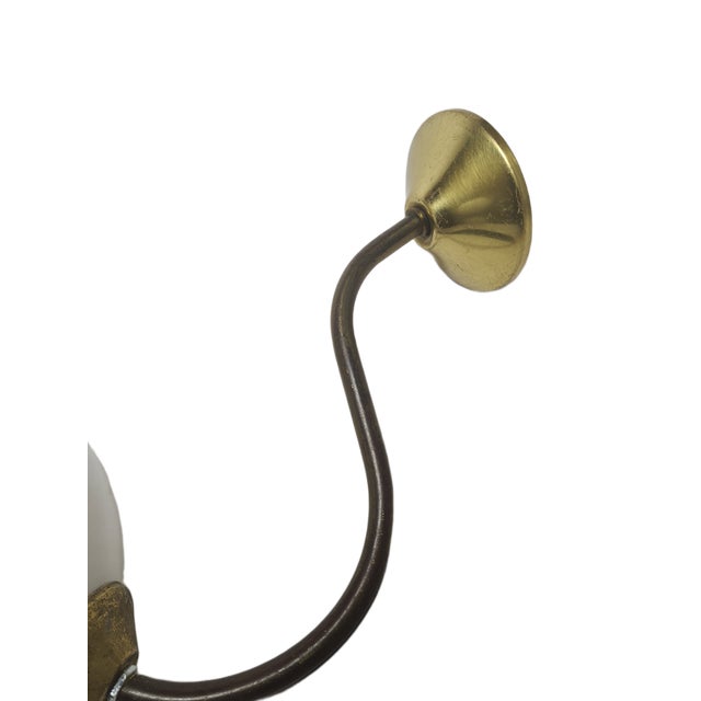 Vintage Art Deco Wall Lamp, Poland, 1950s For Sale - Image 6 of 8