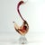 Mid-Century Modern Italian Sommerso Murano Glass Duck, 1970s For Sale - Image 3 of 11