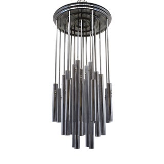 Vintage Italian Chandelier by Sciolari, 1970s For Sale