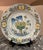 18th century English delft polychrome charger.