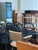 English Vintage Set of 8 Spindle Back Dining Chairs in Farrow & Ball Hague Blue For Sale - Image 3 of 13