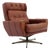 Danish Wingback Leather Lounge Chair, 1970 For Sale