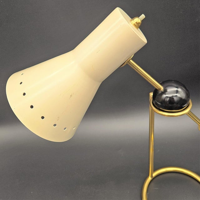 Mid-Century Modern Scandinavian Table Lamp, 1950s For Sale - Image 3 of 7