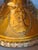 Antique Eapg Riverside Glass No. 423 Empress Kerosene Lamp Gold Intaglio Base 10.75" c.1894 For Sale - Image 11 of 15