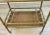 Contemporary Made Goods Organic Modern Indoor/Outdoor Chestnut Faux Wicker Torrey Bar Cart For Sale - Image 3 of 6