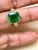 GIA Certified 3.41 Ct Octagonal Colombian Emerald & Diamond Ring 14K Yellow Gold For Sale - Image 9 of 18