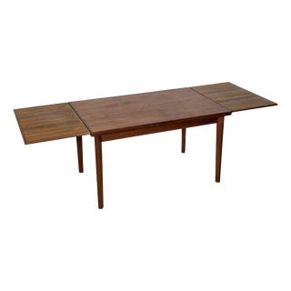 Vintage Teak Dining Table, 1960s For Sale