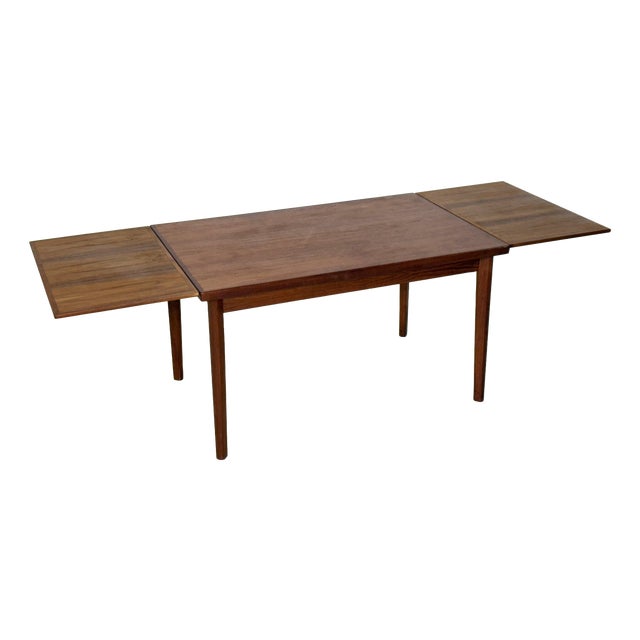 Vintage Teak Dining Table, 1960s For Sale
