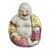 Rose Vintage Famille Rose Hand Painted Laughing Happy Buddha Marked For Sale - Image 8 of 8