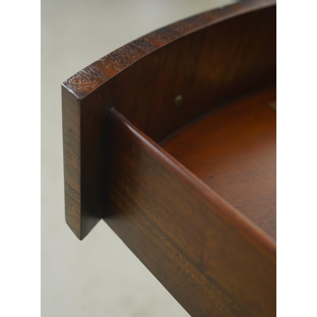 2010s Maitland Smith French Louis XVI Mahogany Console For Sale - Image 5 of 18