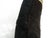 Mid-Century Modern Black Turkish Mohair Rug Pillow For Sale - Image 3 of 5