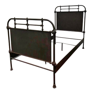 Vintage Cast Iron Twin Bed Restoration Hardware