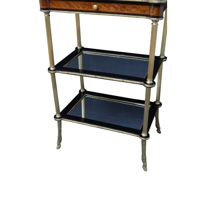 Antique Thuya Wood Side Table For Sale - Image 6 of 8