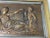 Metal Bronze Relief Wall Plaques Framed Woman with Cherub - A Pair For Sale - Image 7 of 11