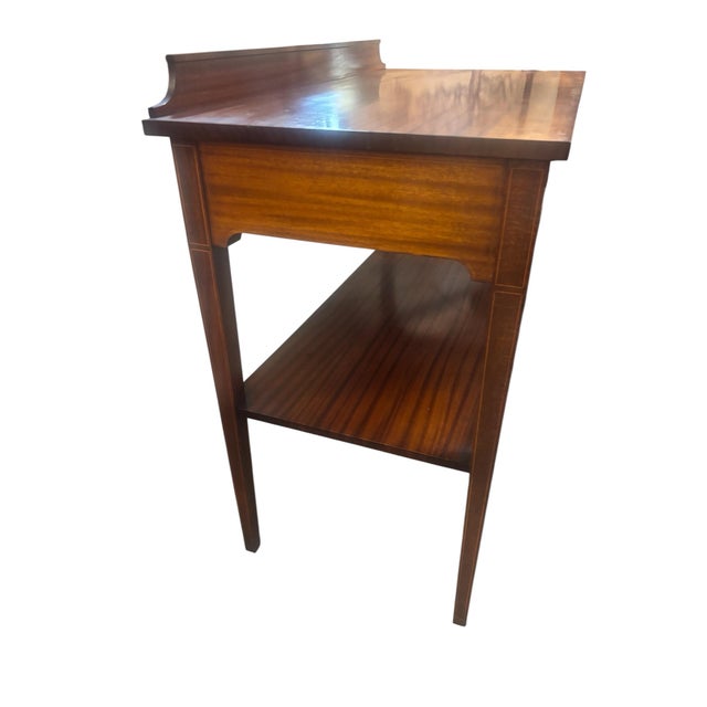 1950s A.H. Davenport Co Sideboard With Inlay For Sale - Image 6 of 9