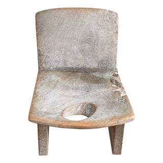 Andrianna Shamaris Low Chair or Side Table For Sale