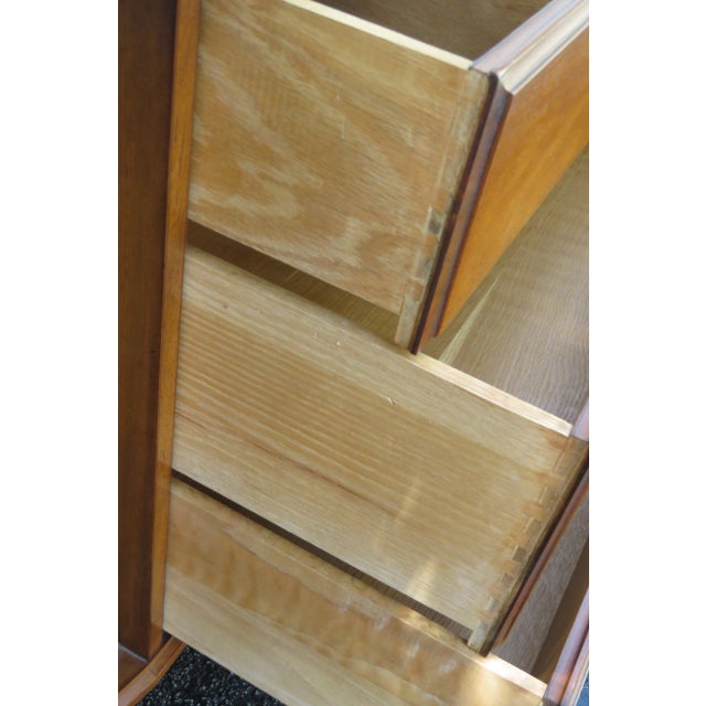 Drexel Heritage Mid Century Modern Long Dresser Sideboard Bathroom Vanity For Sale In Miami - Image 6 of 12