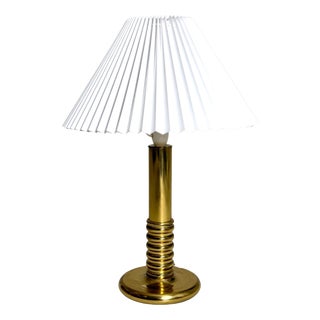 Brass Table Lamp from Vitrika, 1960s For Sale