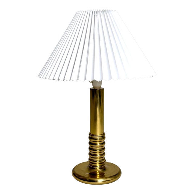 Brass Table Lamp from Vitrika, 1960s For Sale