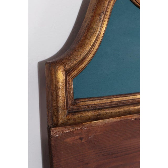 Baroque 18th Century Baroque Italian Bed Headboard with Gold Leaf, 1800s For Sale - Image 3 of 6