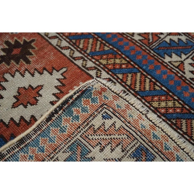 Antique Shirvan Rug 2'7'' x 3'9'' For Sale - Image 4 of 12