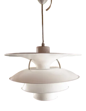 Danish Brushed Metal Charlottenborg Model PH 6 ½ -6V Pendant Light by Poul Henningsen for Louis Poulsen, 1970s