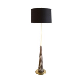 Vetri Murano Floor Lamp, 1950's For Sale