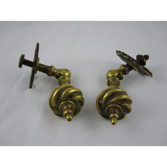 English Brass Drawer Pulls A Pair Chairish
