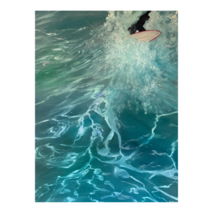 Oceanside, Ca, Original Oil Painting on Canvas by Jessica Fairley