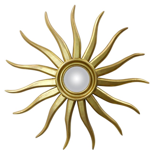 Vintage Mexican sunburst mirror Mexico, ca. 1960 For Sale - Image 13 of 17