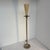 Mid century italian floor lamp in patinated brass and murano glass shade 1950s a slender floor lamp composed of a tubular...