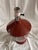 Vintage Postmodern Oxblood Ceramic Table Lamp For Sale In Boise - Image 6 of 8