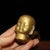 Vintage Brass Child's Head Tobacco Pipe – Figural Opium Pipe For Sale - Image 9 of 9