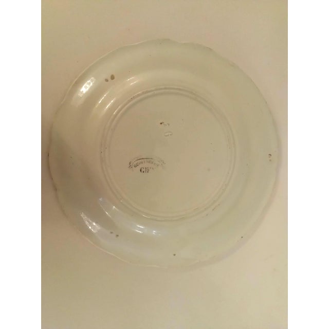 French Plate Called "Talking Plate" 19th Century Chairish