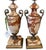 Pair of Antique Marble Urns Now Petite Designer Table Lamps.