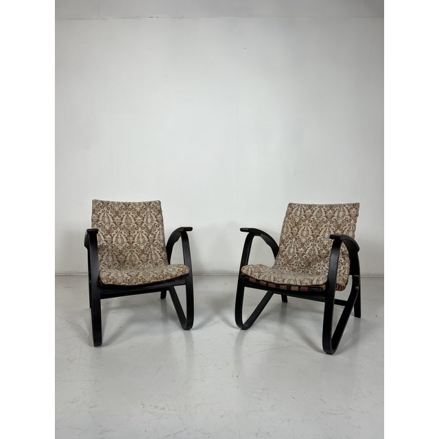 Armchairs from Jan Vanek, Czech Republic, 1930s, Set of 2, in Very Good conditions. Designed 1920 to 1949