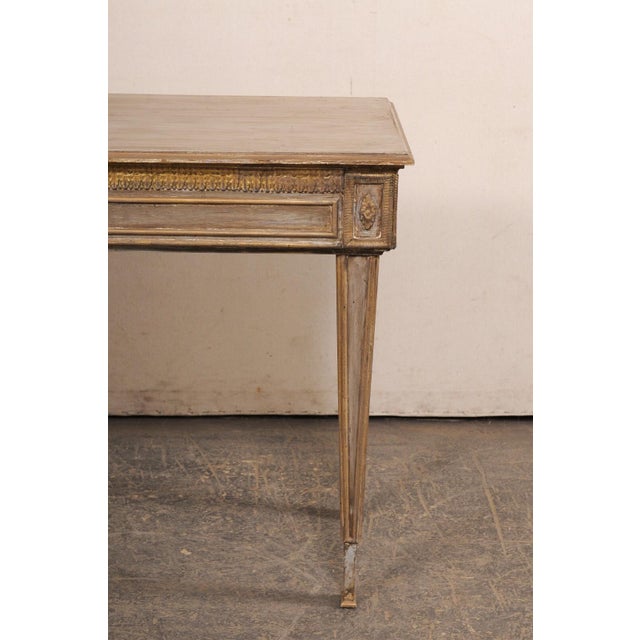 Early 20th Century Italian Carved Console Table From Early 20th Century For Sale - Image 5 of 12