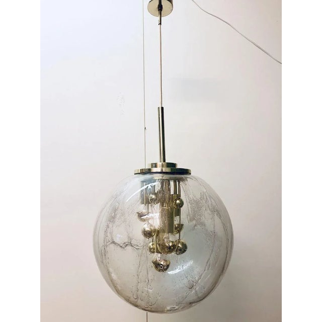 Mid-Century Modern Pendant Light Lamp by Ger Furth for Doria Leuchten For Sale - Image 4 of 17