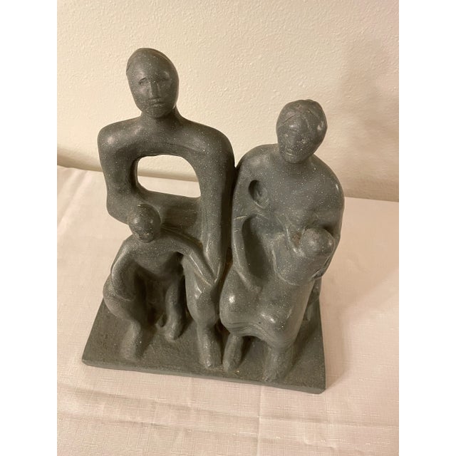 1970s 1971 Austin Production Family Sculpture For Sale - Image 5 of 12