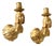 French Empire Ormolu Wall Sconces, 1820s, Set of 2 For Sale