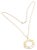 Crafted in 18k yellow gold, this vintage Cartier Zodiac pendant necklace features a distinctive hexagonal frame engraved...