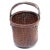 Wood Chinese Bent Handle Fisherman's Basket, circa 1900 For Sale - Image 7 of 8