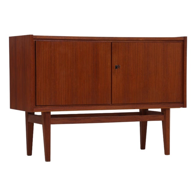 Vintage Danish Teak Commode, 1960s For Sale