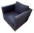 Navy Blue MCM Swivel Arm Chair - Club Chair by Cisco For Sale